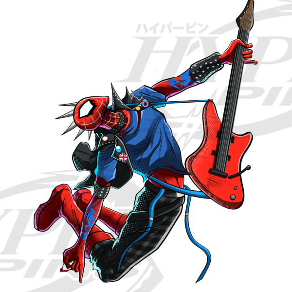 Punk spider Decal