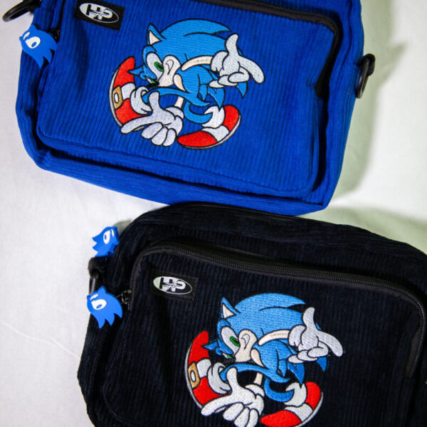 Blue Hedgehog Shoulder Bag