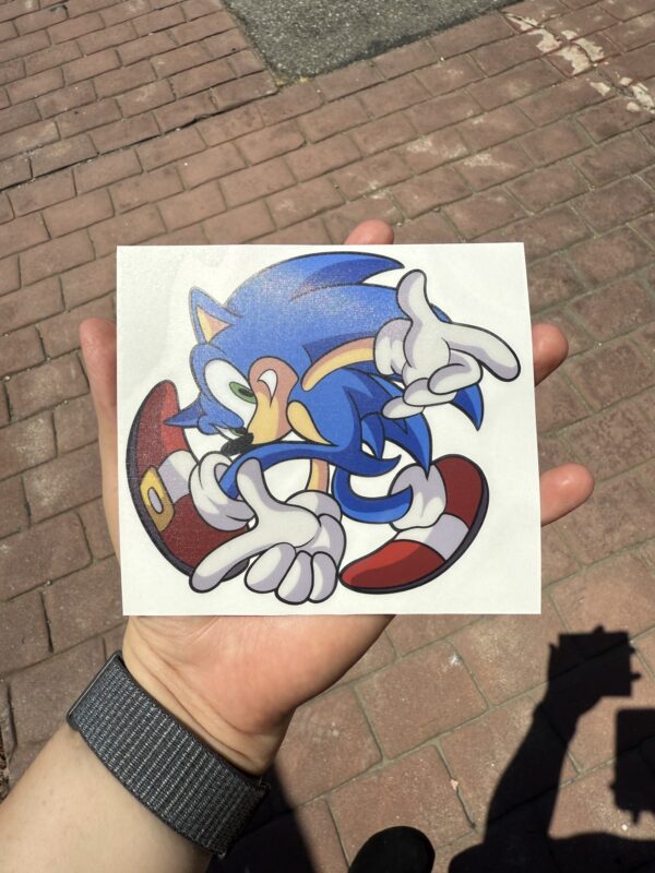 Sonic Decal