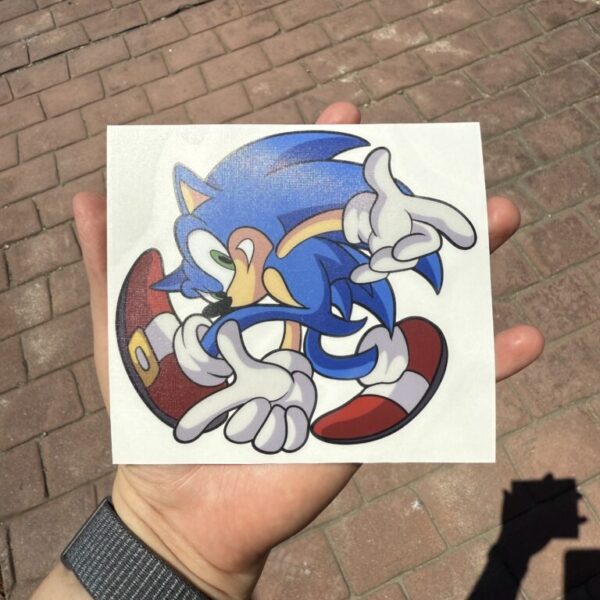 Sonic Decal