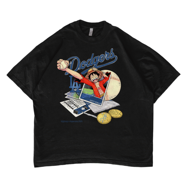 Straw Hat Baseball T-shirt