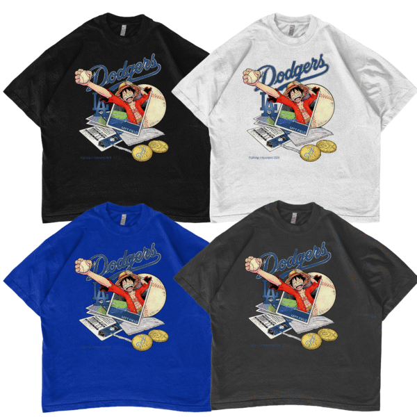 Straw Hat Baseball T-shirt