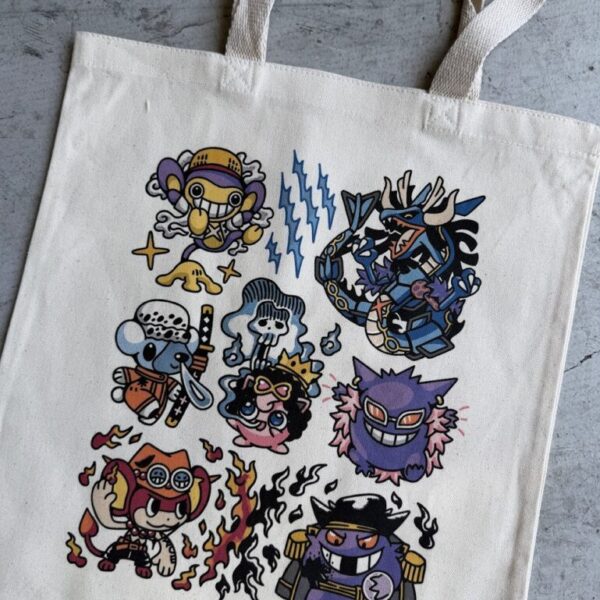0nePiece Creature Crossover Tote Bag