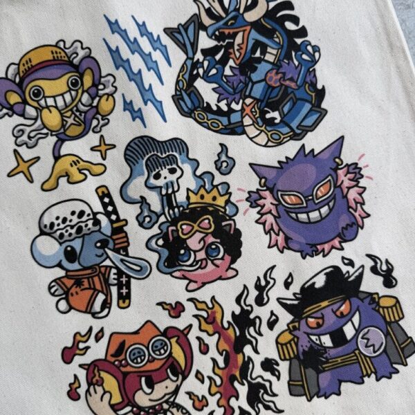 0nePiece Creature Crossover Tote Bag