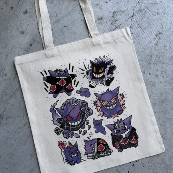 Purple Creature Crossover Tote Bag