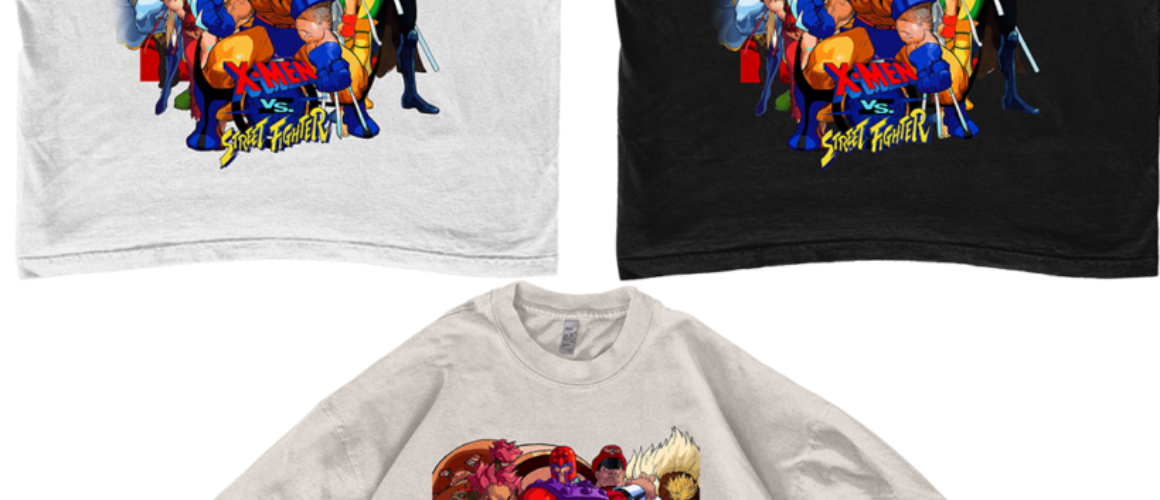 SF x Xmen T-shirt (FRONT)