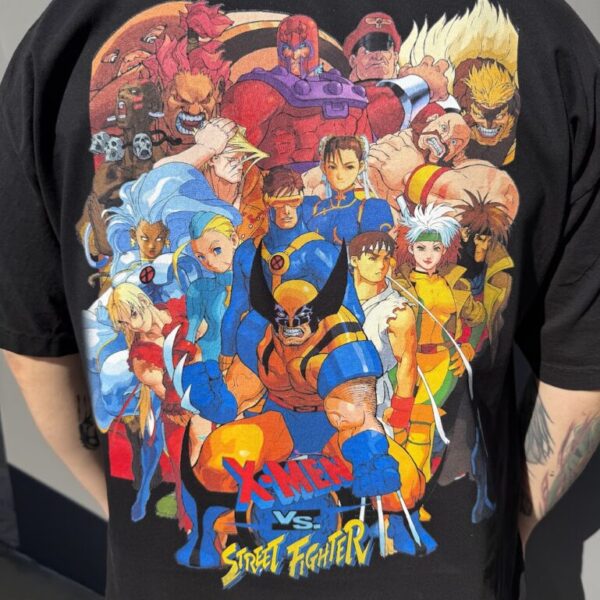 Xmen v SF T-shirt (F&B)