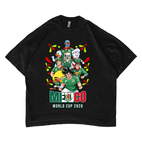 Mexico Soccer T=shirt (FRONT PRINT)