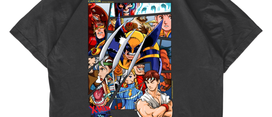 Xmen v SF T-shirt