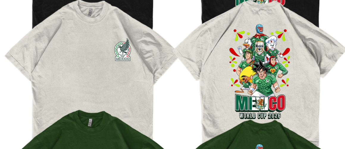 Mexico Soccer T-shirt (F&B Print)