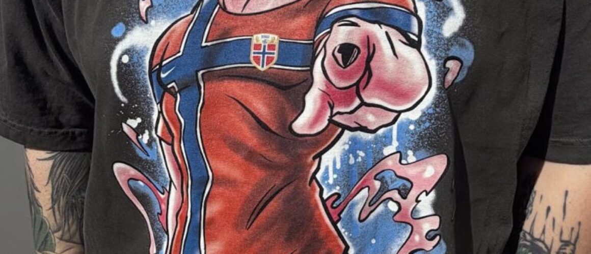 Haaland Buu Pointing T-shirt