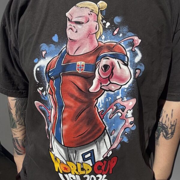 Haaland Buu Pointing T-shirt