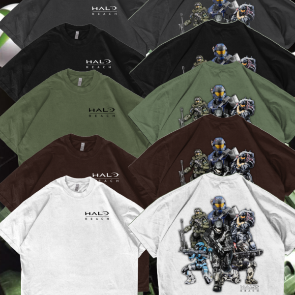 Hal0 Reach ( FRONT&BACK ) T-shirt