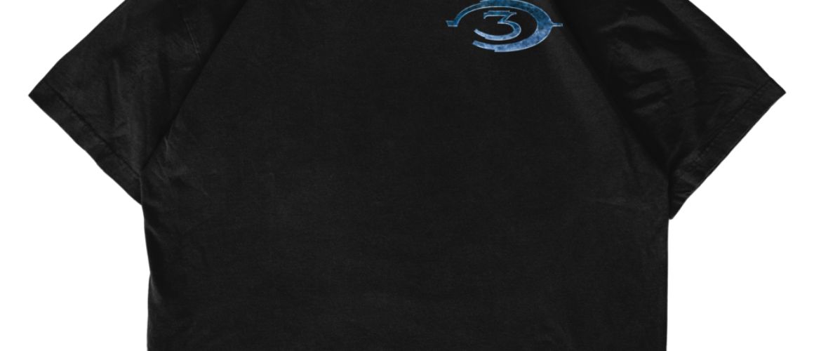 Blue Hal03 ( FRONT&BACK ) T-shirt