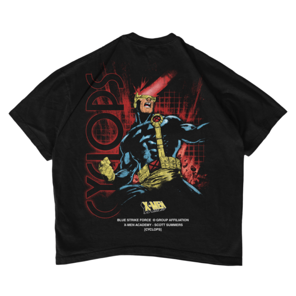 Cyclops Blue Front and Back T-shirt