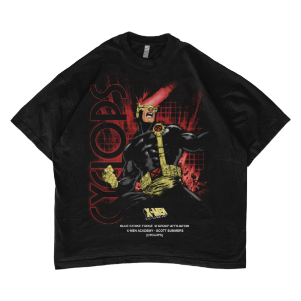 Cyclops Black Front T-shirt