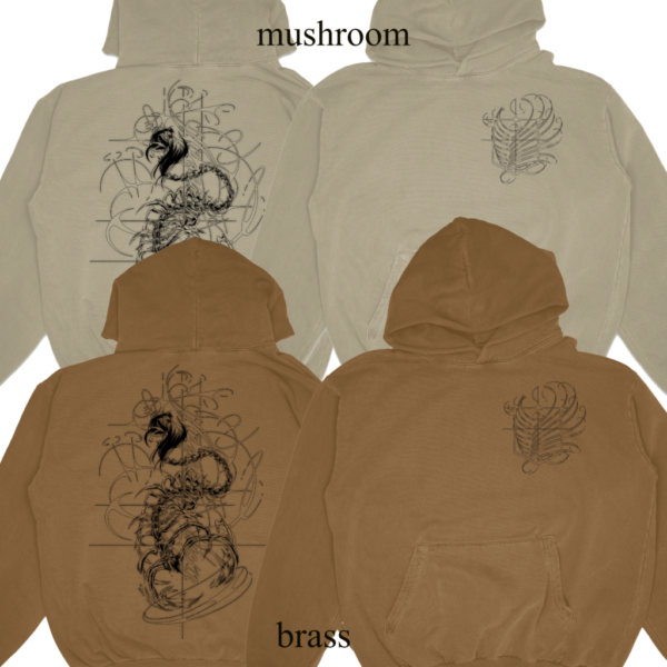 Eren Hoodie (Black Ink)