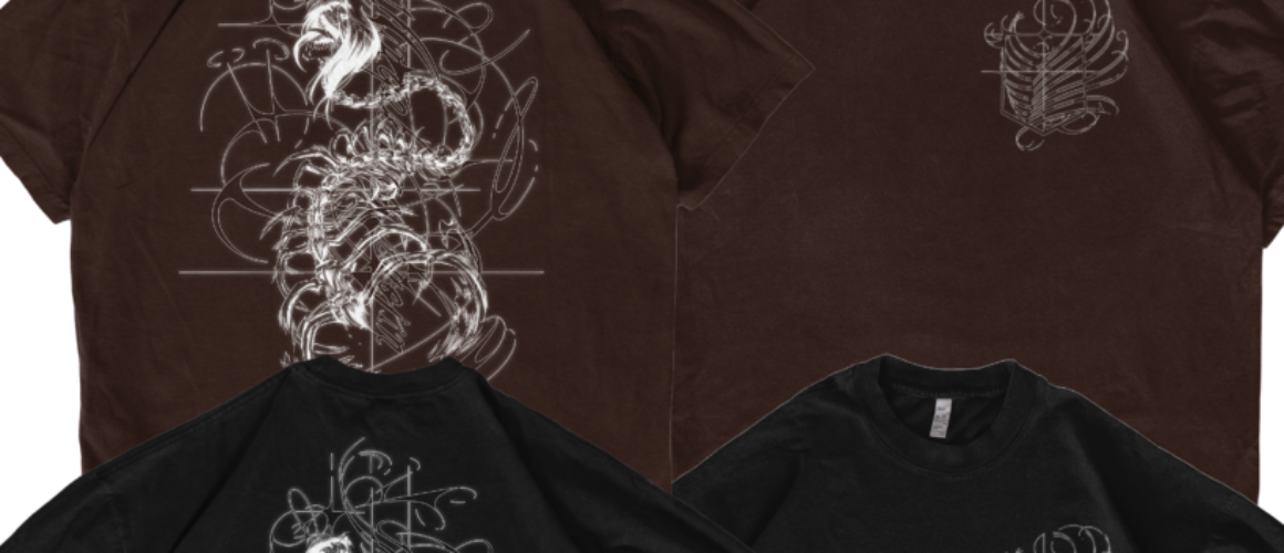 Eren T shirt (White Ink)