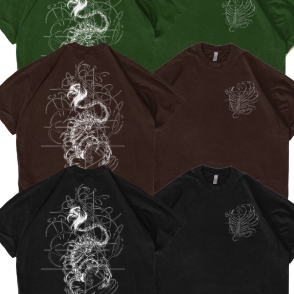 Eren T shirt (White Ink)