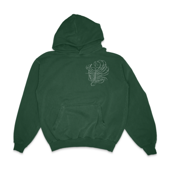 Levi Hoodie (White Ink)