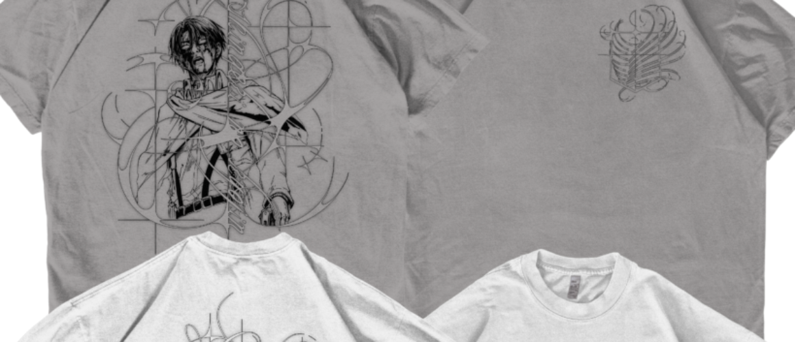 Levi T shirt (Black Ink)