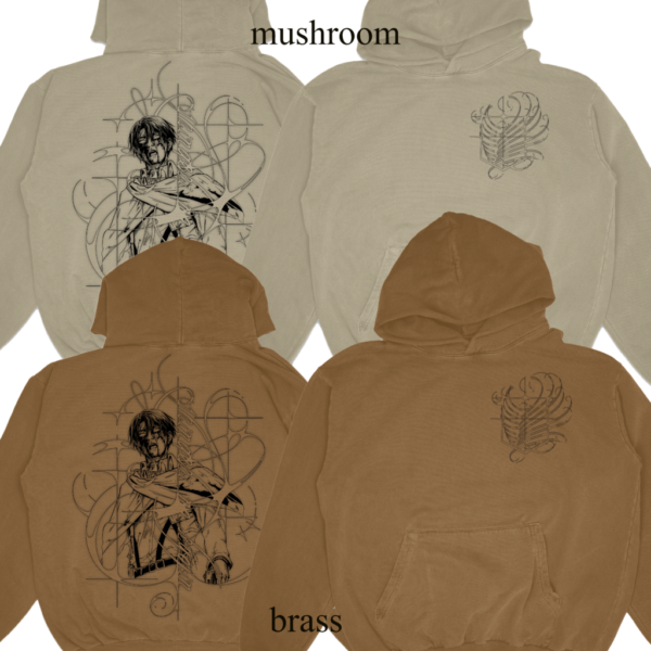 Levi Hoodie (Black Ink)