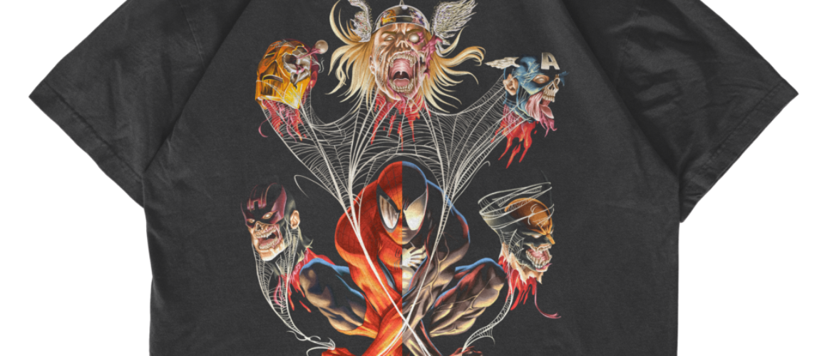 Web of the Dead V2 Half Sym T-shirt Front