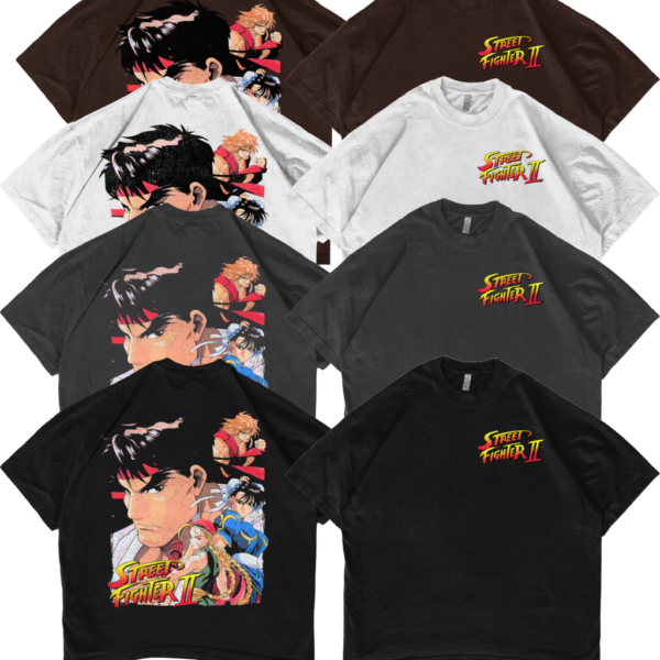 SF2 Front and Back T-shirt