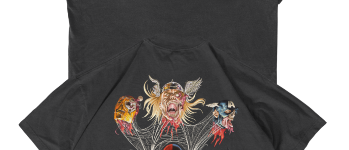 Web of the Dead V2 Half Sym T-shirt F&B